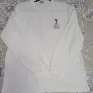 Vintage 2002 YMCA Partners With Youth Campaign Long Sleeve T-Shirt Medium